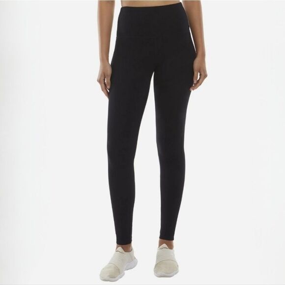 Danskin Black Fitted Basic Leggings - Picture 1 of 15